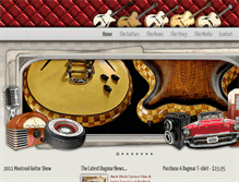 Tablet Screenshot of dagmarcustomguitars.com